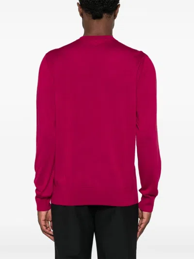 Dsquared2 Logo-plaque Fine-knit Jumper
