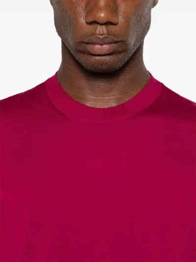 Dsquared2 Logo-plaque Fine-knit Jumper