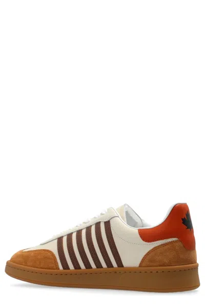 Dsquared2 Almond Toe Low Top Sneakers