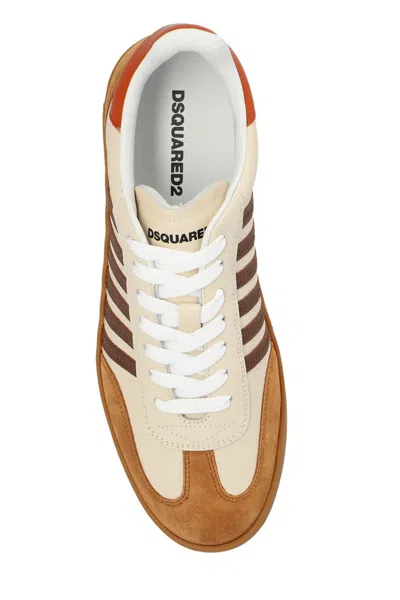 Dsquared2 Almond Toe Low Top Sneakers