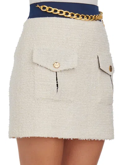 Elisabetta Franchi Chic Women's Mini Skirt With Pockets