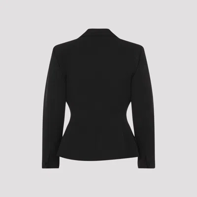 Givenchy Elegant Wool Blazer With Signature 4g Emblem