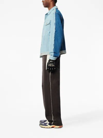 Heron Preston Logo-patch Denim Jacket
