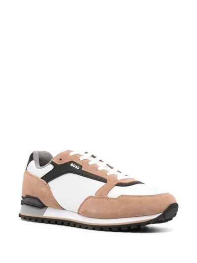 Hugo Boss Panelled-design Sneakers
