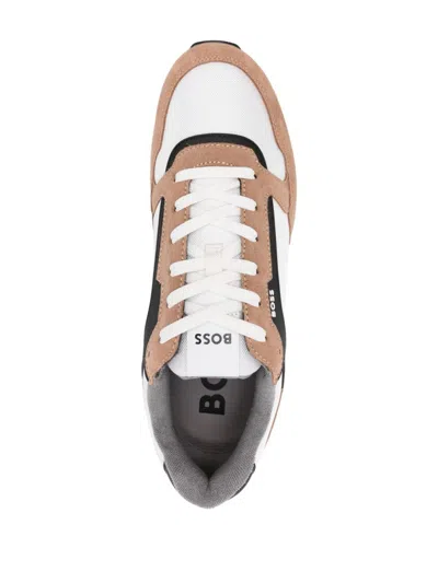 Hugo Boss Panelled-design Sneakers