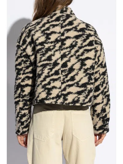Isabel Marant Chic Contrast Mini Coat