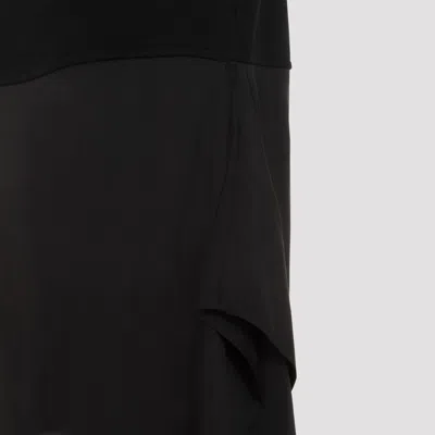 Jil Sander Black Wool Skirt