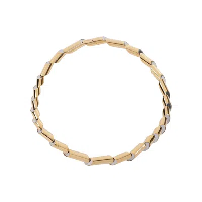 Lanvin Cylindrical Design Necklace Fine Chain