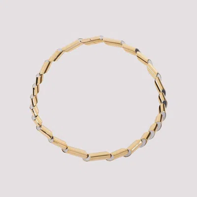 Lanvin Cylindrical Design Necklace Fine Chain