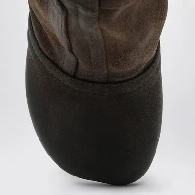 Loewe Suede Ankle Boots With 9 Cm Heel Height For Women