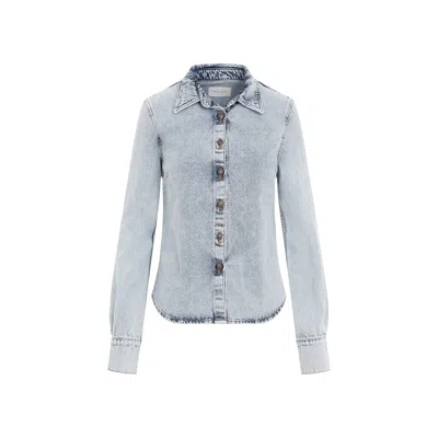 Magda Butrym Denim Oversized Shirt For Women