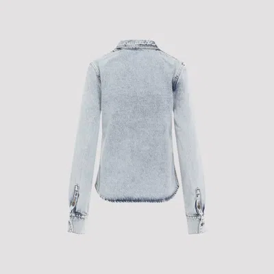 Magda Butrym Denim Oversized Shirt For Women