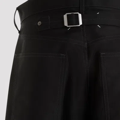 Maison Margiela Black Cotton 5 Pockets Pants