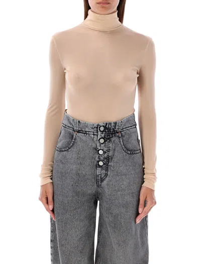 Maison Margiela Natural Crewneck Bodysuit