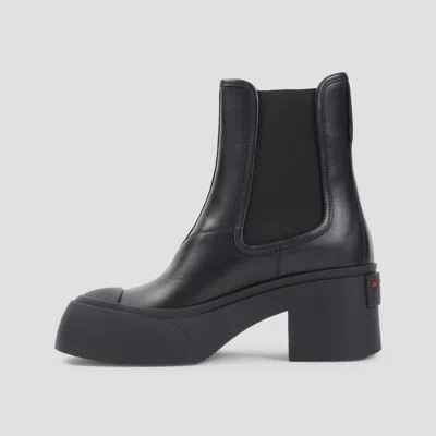 Marni 65mm Logo-raised Chelsea Boots