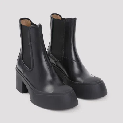 Marni 65mm Logo-raised Chelsea Boots