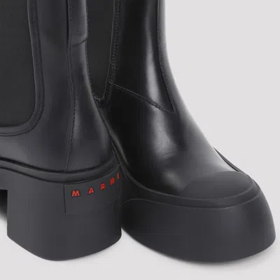 Marni 65mm Logo-raised Chelsea Boots