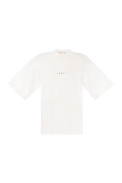 Marni Cotton T-shirt With Logo