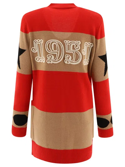 Max Mara Multicolor Valido 1951-motif Striped Cardigan