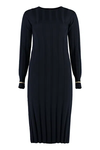 Max Mara Studio Leccio Virgin Wool Dress