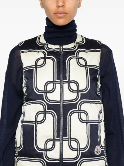 Moncler Fedra Chain-print Vest