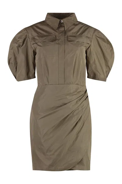 Msgm Technical Nylon Dress