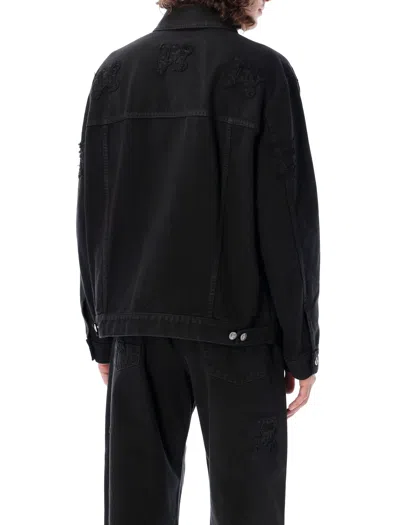 Palm Angels Men's Monogram Denim Jacket