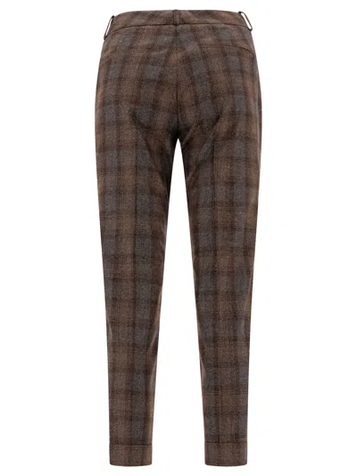 Peserico Check Wool Trousers