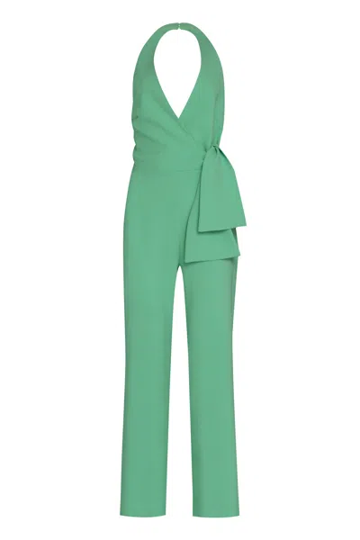 Pinko Halterneck Open-back Jumpsuit