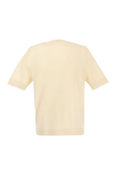 Pt01 Cotton And Silk T-shirt