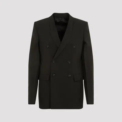 Rick Owens Jmf Double Breasted Wool Blazer