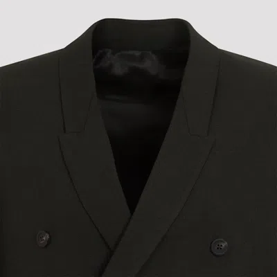Rick Owens Jmf Double Breasted Wool Blazer