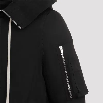 Rick Owens Asymmetrical-front Cotton Fishtail Parka