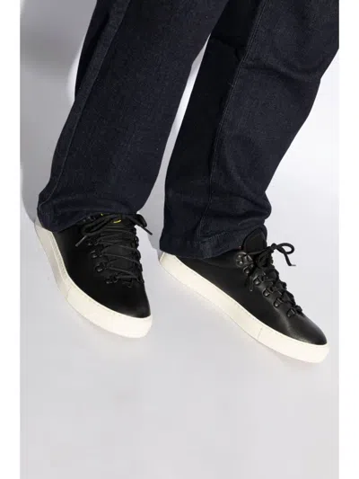 Stone Island Sneaker In Black