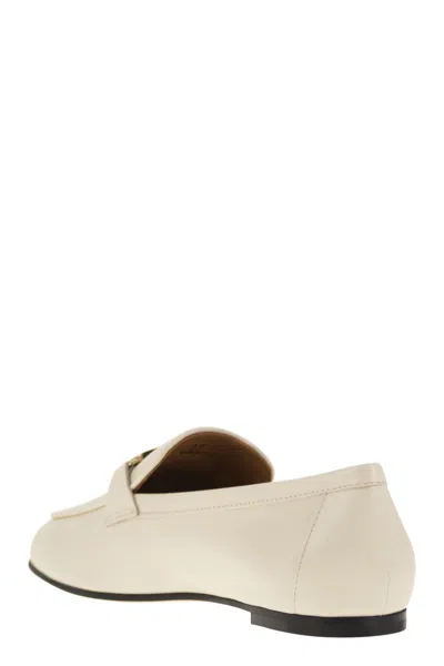 Tod's Logo-plaque Leather Loafers