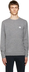 Acne Studios Dasher O Face Wool Pullover In Melange