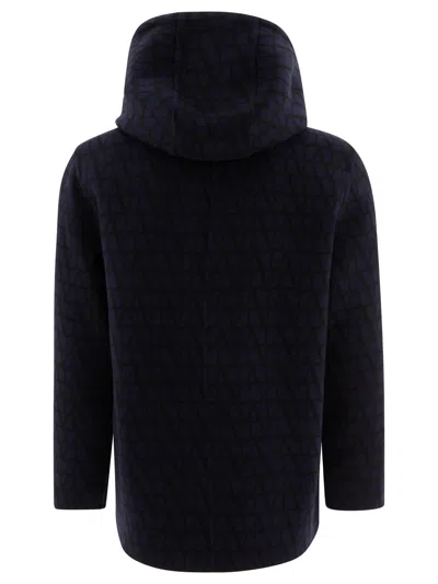 Valentino Garavani Reversible Hoodie-style Coat