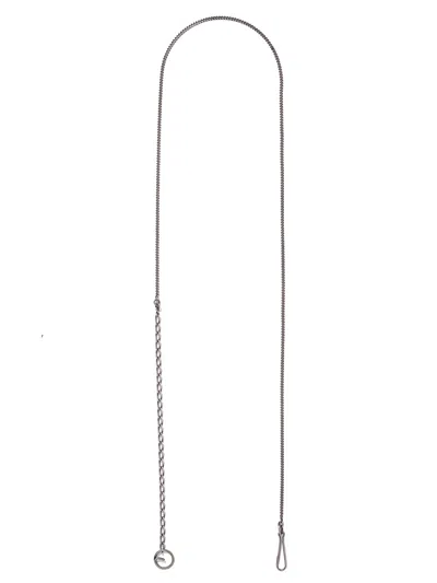 Werkstatt:münchen Silver Body Chain For Men