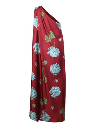 La Doublej Roy Dress In Red