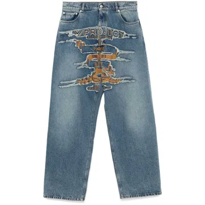 Shop Y/project Jeans In Blue