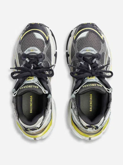 Shop Balenciaga Runner Sneakers In Worn Effect