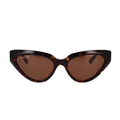 Balenciaga 52mm Cat Eye Sunglasses In Brown