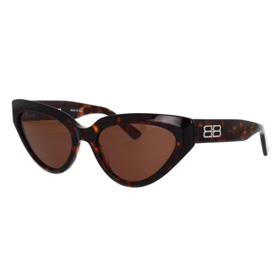 Balenciaga 52mm Cat Eye Sunglasses In Brown