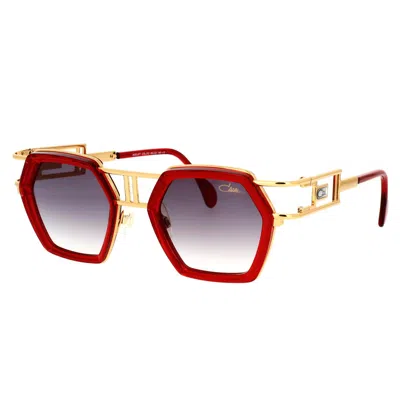 Cazal Sunglasses In Red