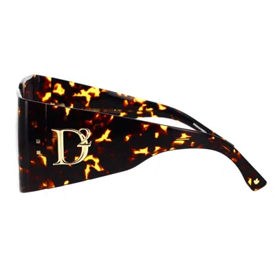 Dsquared2 Eyewear Square Frame Sunglasses In Brown