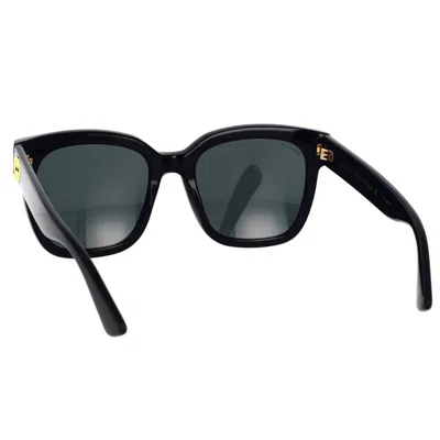 Gucci Black Black Grey Acetate Sunglasses In Black