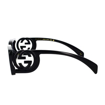 Gucci Womens Black Gg1681s Cat-shape Acetate Sunglasses In Black