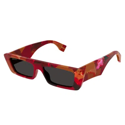 Gucci Eyewear Sunglasses In Red