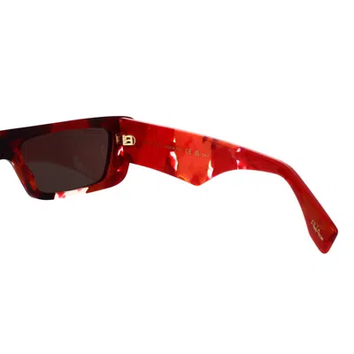 Gucci Eyewear Sunglasses In Red