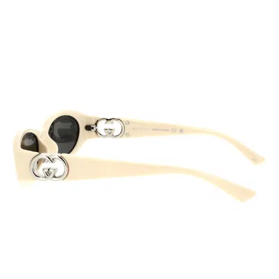 Gucci Eyewear Sunglasses In Beige